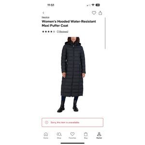 Women's Maxi Full Length Puffer Coat - Nautica